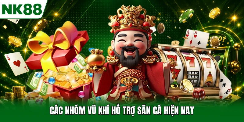 Các nhóm vũ khí hỗ trợ săn cá hiện nay