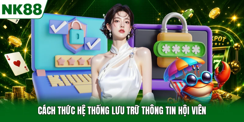 Cách thức hệ thống lưu trữ thông tin hội viên