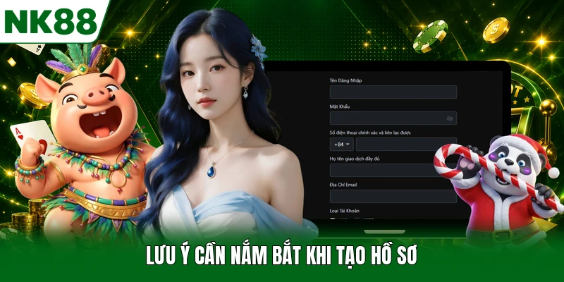 Lưu ý cần nắm bắt khi tạo hồ sơ