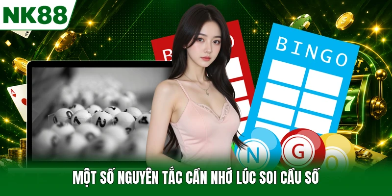 Một số nguyên tắc cần nhớ lúc soi cầu số